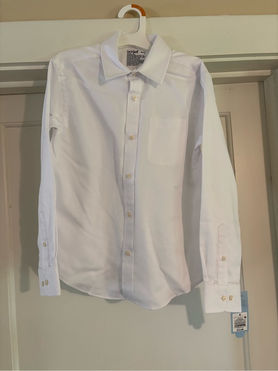 Cat & Jack Other - Cat & Jack White Long-Sleeve Dress Shirt